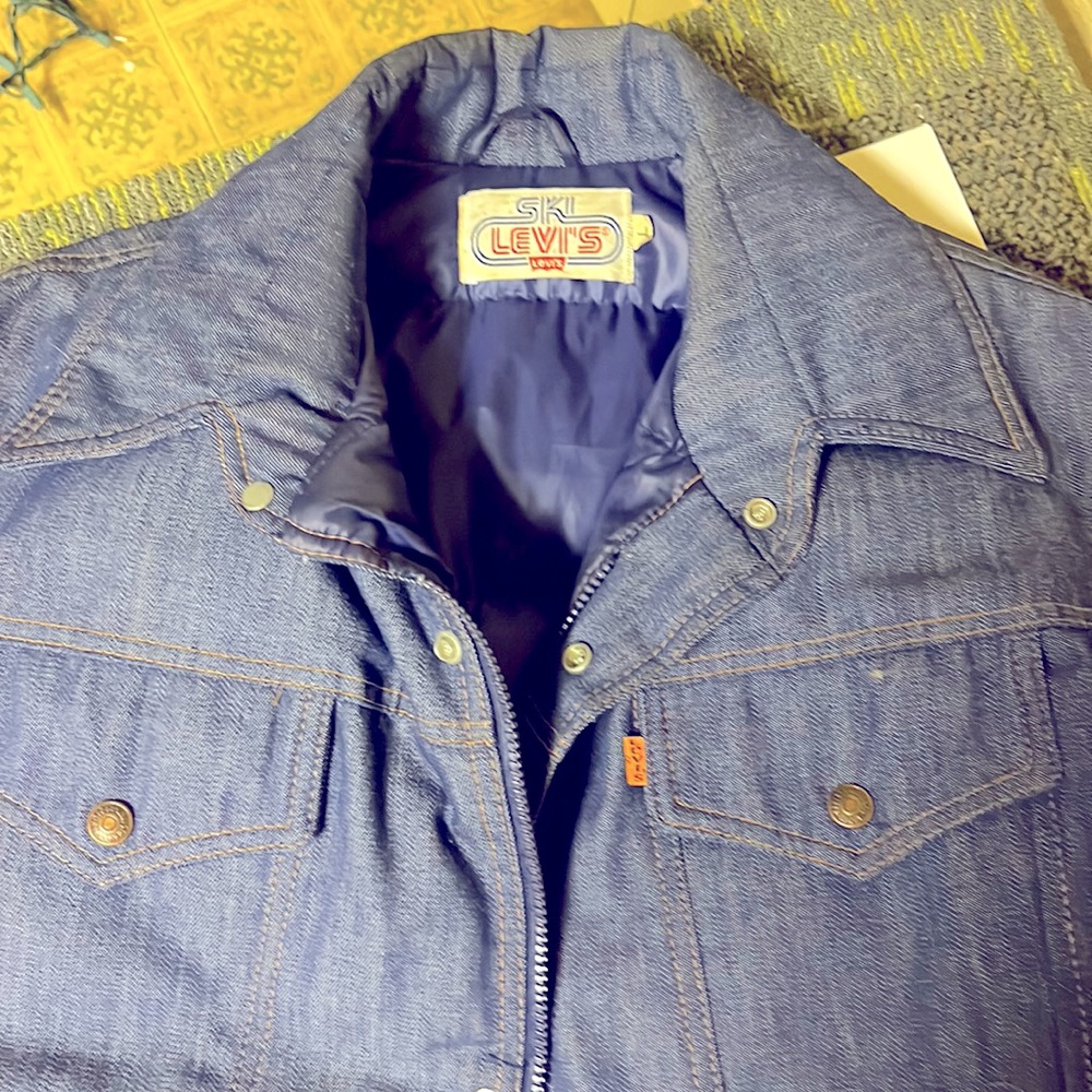 Vintage Levi Ski Coat with Down Filling